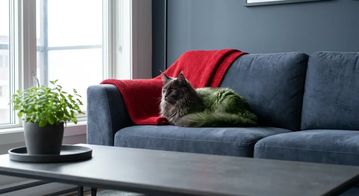 apartment living Maine Coon — Thriving in Small Spaces: Apartment Living with a Maine Coon